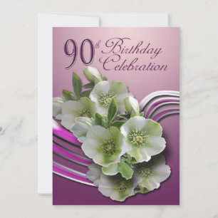 Invitación a la fiesta de 90 años