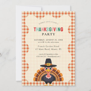 Invitación a la Fiesta de Acción de Gracias