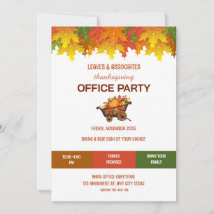 Invitación a la fiesta de Acción de Gracias de la