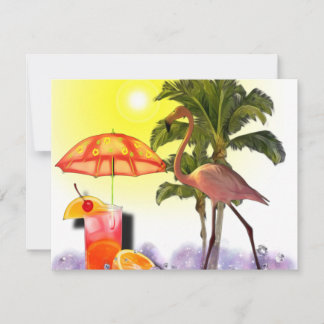 Invitación a la fiesta de Aloha 