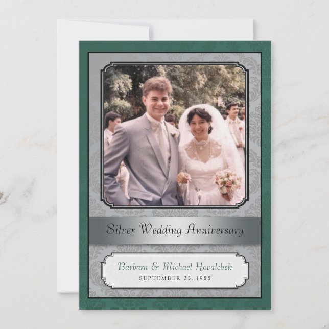 Invitación a la fiesta de aniversario (25º) de Dam (Anverso)