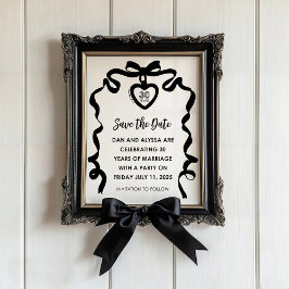 Invitación a la fiesta de aniversario de Black Bow