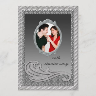 Invitación a la fiesta de aniversario de bodas de 