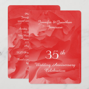 Invitación a la fiesta de aniversario de bodas núm