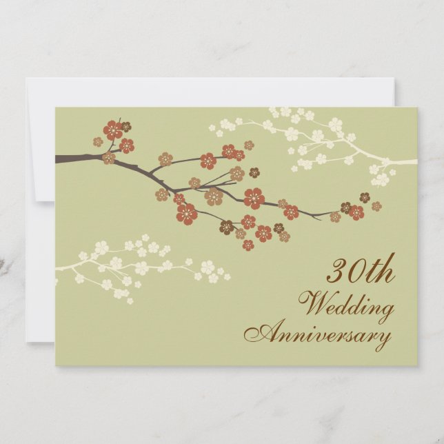 Invitación a la Fiesta de Aniversario de la Flor d (Anverso)