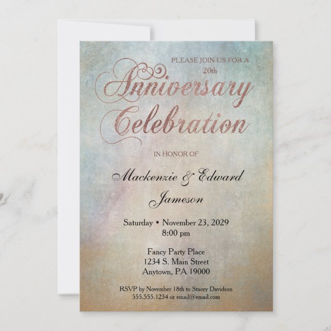 Invitación a la fiesta de aniversario de oro del R (Anverso)