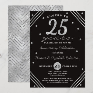 Invitación a la fiesta de aniversario número 25, p