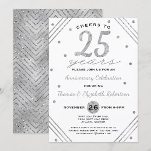 Invitación a la fiesta de aniversario número 25, p