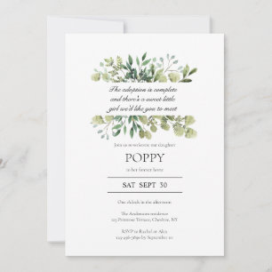 Invitación a la Fiesta de Anuncio de Adopción