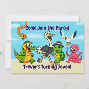 Invitación a la Fiesta de Aventuras de Nae Nae y L