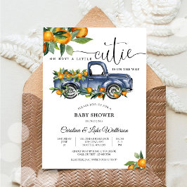 Invitación a la Fiesta de Baby Shower de Camioneta