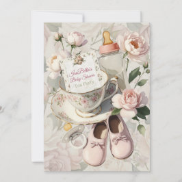 Invitación a la Fiesta de Baby Shower de First Blo