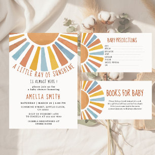 Invitación a la Fiesta de Baby Shower de Nuestro P