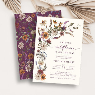Invitación a la Fiesta de Baby Shower de una Peque