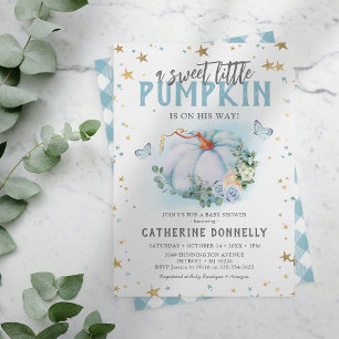 Invitación a la Fiesta de Baby Shower del Niño Cal