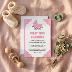 Invitación a la Fiesta de Baby Shower para la Abue