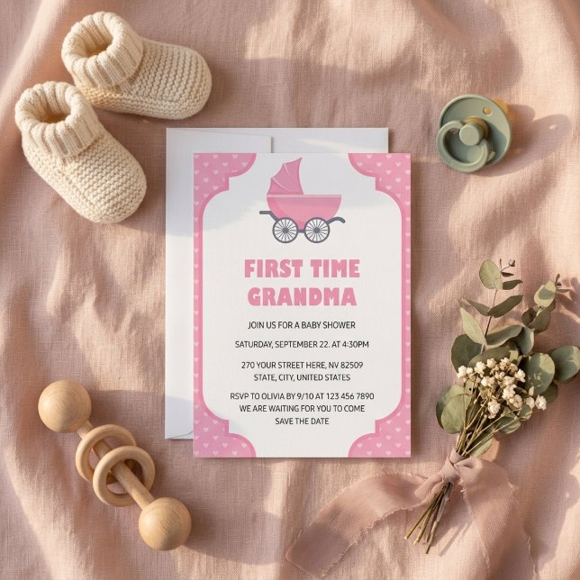 Invitación a la Fiesta de Baby Shower para la Abue (Subido por el creador)