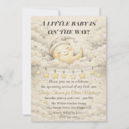 Invitación a la Fiesta de Baby Shower Soñadora de