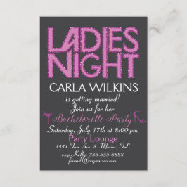 Invitación a la fiesta de Bachelorette