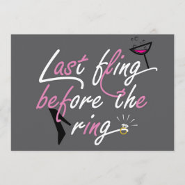 Invitación a la fiesta de Bachelorette