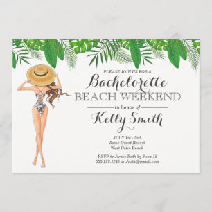 Invitación a la fiesta de Bachelorette Beach