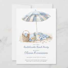 Invitación a la fiesta de Bachelorette Beach