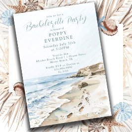 Invitación a la fiesta de Bachelorette Beach Water