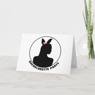 Invitación a la fiesta de Bachelorette Chica de co