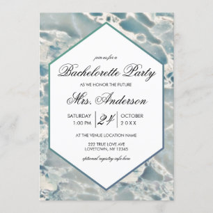 Invitación a la fiesta de Bachelorette de Beach Se