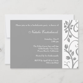 Invitación a la fiesta de Bachelorette de vino flo