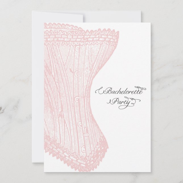 Invitación a la fiesta de Bachelorette en Nueva Or (Anverso)
