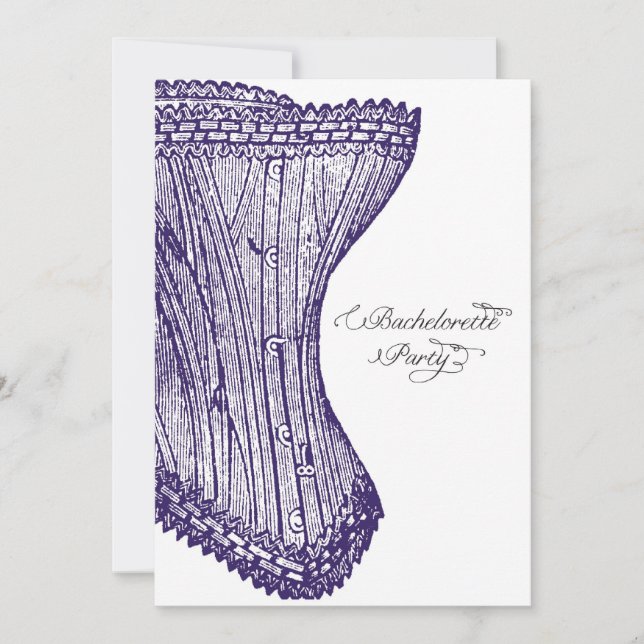 Invitación a la fiesta de Bachelorette en Nueva Or (Anverso)