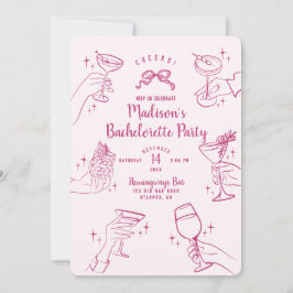 Invitación a la fiesta de Bachelorette, Fiesta de