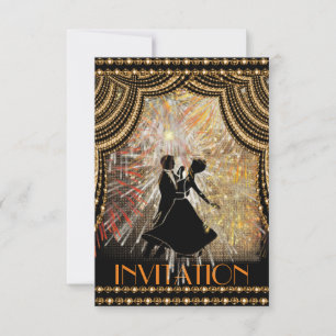 Invitación a la fiesta de baile clásico