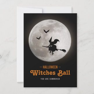 Invitación a la fiesta de baile de las brujas de H