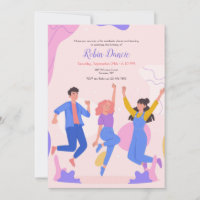 Invitación a la Fiesta de Baile para Adolescentes