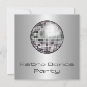 Invitación a la Fiesta de Baile Retro
