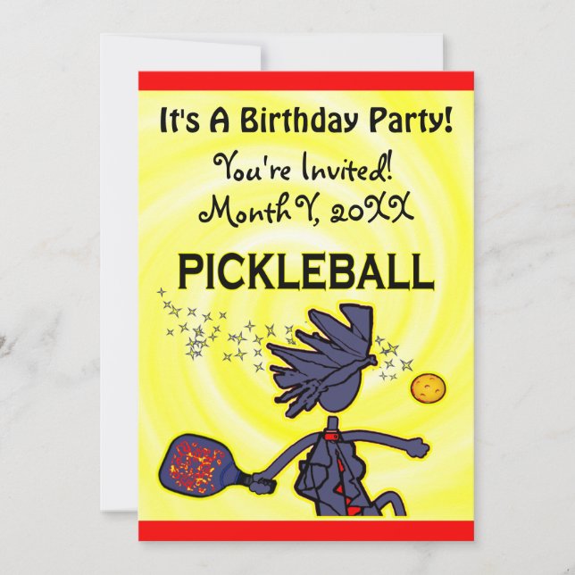 Invitación a la fiesta de baloncesto (Anverso)