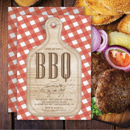 Invitación a la Fiesta de Barbacoa de Verano Única