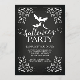 Invitación a la fiesta de Bats Vintage
