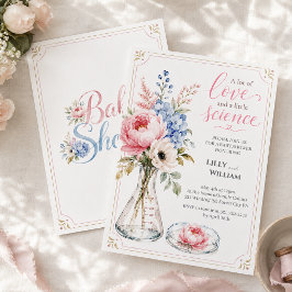 Invitación a la Fiesta de Bebé que Destaca el Viaj