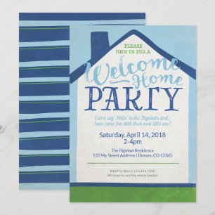 Invitación a la fiesta de bienvenida