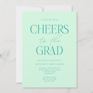Invitación a la fiesta de bienvenida de Mint Green