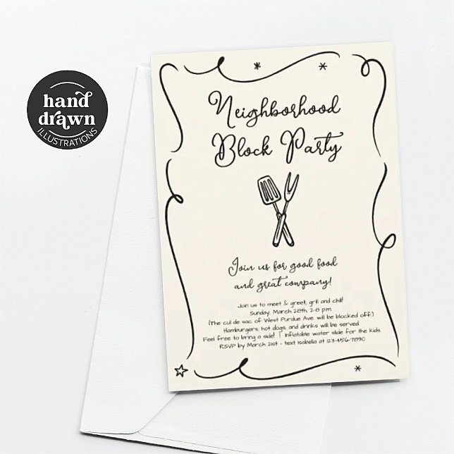 Invitación a la fiesta de bloques de vecindad (Subido por el creador)