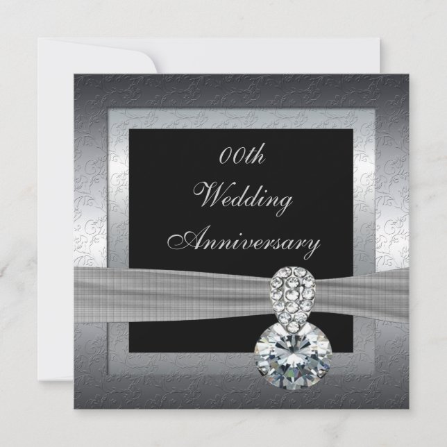 Invitación a la fiesta de bodas de plata número 25 (Anverso)