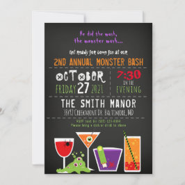 Invitación a la fiesta de boicot de Monster Mash H