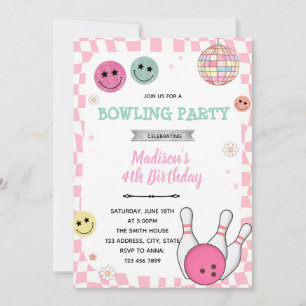 Invitación a la fiesta de bolos de Groovy