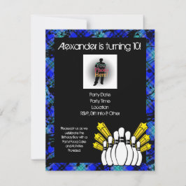 Invitación a la fiesta de bolos fotográficos de Ho