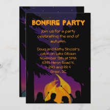 Invitación a la fiesta de bomberos