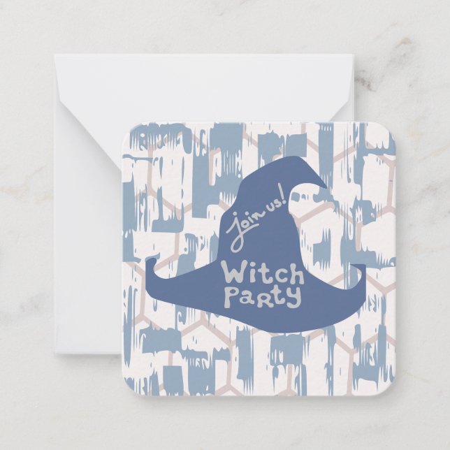 Invitación a la fiesta de brujas : (Anverso)